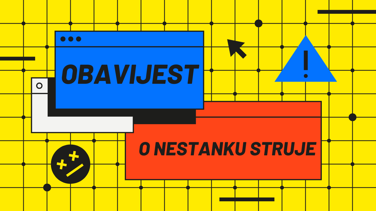 Obavijest o nestanku struje u četvrtak, 27. 8. 2026. u Područnom uredu Novi Zagreb